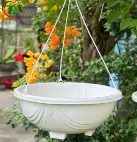Sản phẩm CHẬU TREO CHẢO MÓC NHỰA LỚN - NHỎ