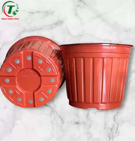 Sản phẩm Chậu nhựa có vành size 350